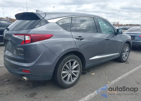 2021 Acura Rdx Technology Package z USA, uszkodzony, nr VIN 5J8TC2H51ML033949
